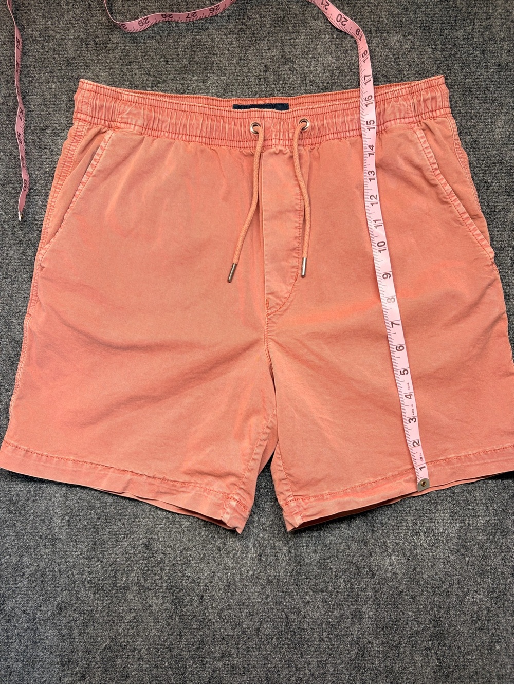 American Eagle Outfitters Coral Drawstring Shorts 0004